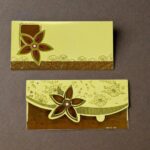 Flower Die Cut Matte Finish Shagun Envelopes
