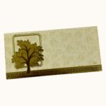 Vanya Creations Pack of 20 Paper Tree Die Cut Matte Finish Shagun Envelopes