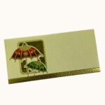 Umbrella Die Cut Matte Finish Shagun Envelopes