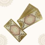 Vanya Creations Paper Traditional Printed Matte Finish Shagun Envelopes Tuck Flap Lifafa for Gifting Sagan Wedding Occasion Cash Money, 19.5 X 9.5 cm, Gold Foil Stamping, Multicolor