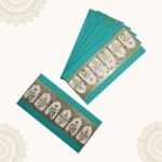 Vanya Creations Paper Traditional Velvet Finish Shagun Envelopes Tuck Flap Lifafa for Gifting Sagan Wedding Occasion Cash Money