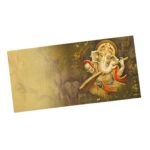 Vanya Creations Paper Printed Velvet Finish Shagun Envelopes Tuck Flap Lifafa for Gifting Sagan Wedding Occasion Cash Money