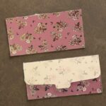 Paper Floral Printed Matte Finish Shagun Envelopes Tuck Flap Lifafa for Gifting Sagan Wedding Occasion Cash Money