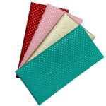 Rectangle Shape Polka Dot Fabric Shagun Envelopes for Gifting Money Cash Sagan Lifafa Wedding